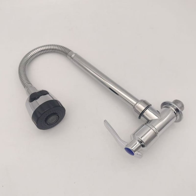 Mosdócsaptelep, függőleges beépítés, egylyukas, kerámia patronos szelep, 4 mm bemenet-kimenet, modell BSL6601