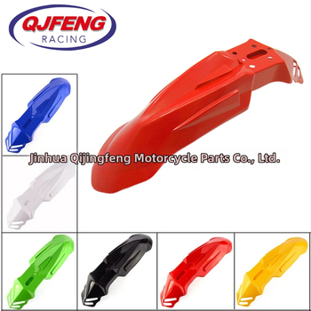 Predný blatník na bahno FG101 pre off-road motocykle — PP plast, prispôsobiteľný, vhodný pre Kawasaki a Suzuki motocykle