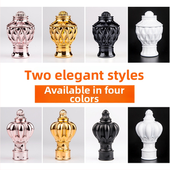 Карниз за завеси - удебелена алуминиева сплав, безшумен ход, римски стил прът, единичен или двойен прът, без персонализация