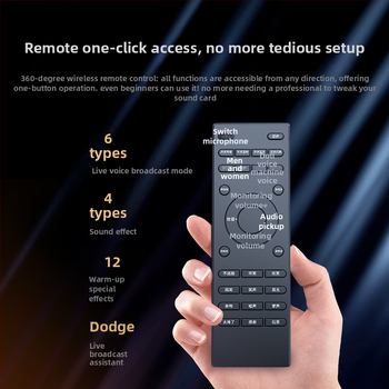 Lavalier mikrofón s integrovanou zvukovou kartou — bezdrôtový klipsový mikrofón pre živé vysielanie na mobile (Bluetooth 5.3, zabudovaná batéria 300–500 mAh, výdrž 6–8 h, frekvenčný rozsah 60 Hz–15 kHz)