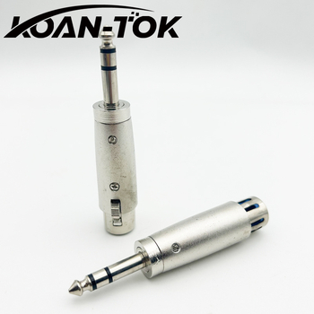 KOAN-TOK adaptor XLR pentru audio și video, design cu dublă rotire, conectori masculi și feminini, temperatură de funcționare standard, fără certificare