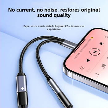 Type-C 2-u-1 pretvarač: brzo punjenje i audio adapter za iPad Pro, Samsung, Google, Huawei, Xiaomi, Motorola, Sony