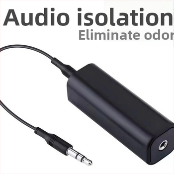 Audio izolator s filtrom šuma zajedničkog uzemljenja, 3,5 mm audio priključak, zaštita i redukcija šuma