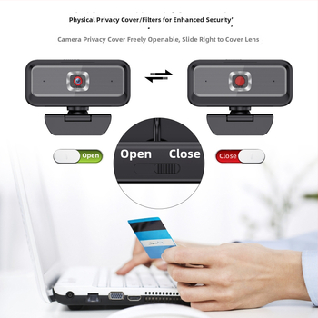 HD webkamera 4K 3840x2160 USB, automatické zaostrovanie, vstavaný mikrofón, 30FPS