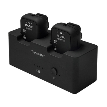 WP-12 Bezdrôtové slúchadlá na monitorovanie pre elektrickú gitaru s Bluetooth vysielačom a prijímačom (1–2)