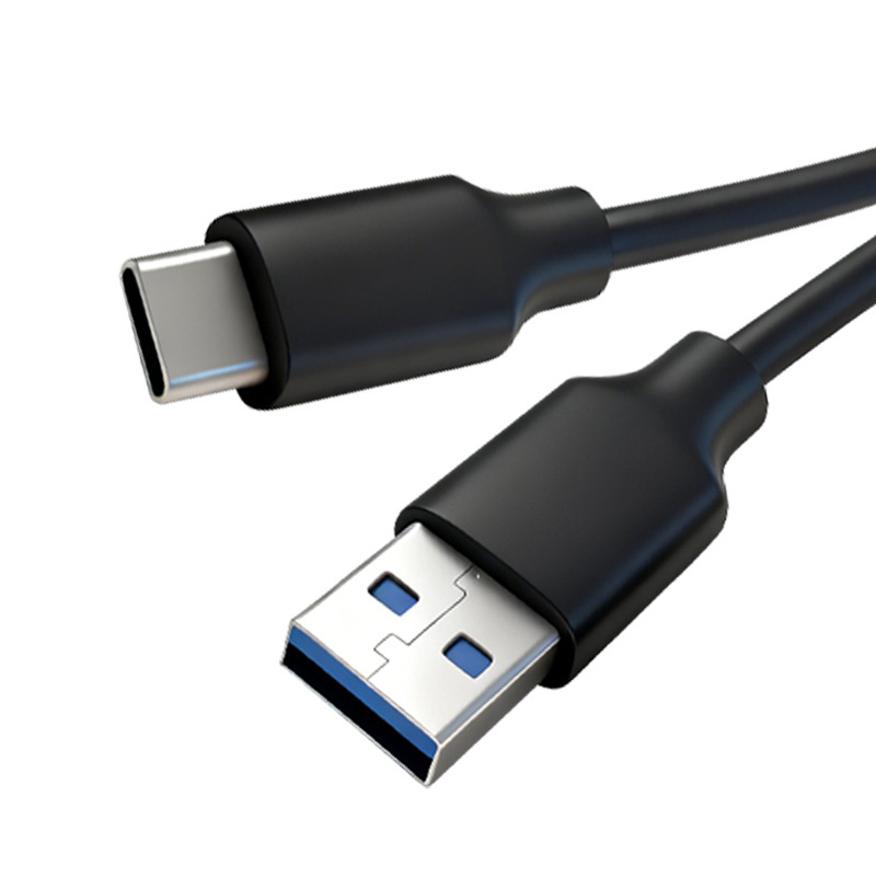 Cablu de date USB-A la USB-C, USB 3.0/3.1 viteză înaltă până la 10 Gbps, conector Type-C, cupru fără oxigen cu ecranare multistrat, încărcare PD până la 60W (3A/20V)