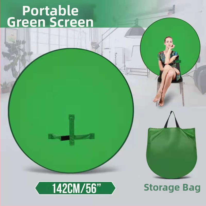 Panel pozadia so zeleným pozadím pre fotografovanie a livestream, zavesiteľný panel, Značka Fun New
