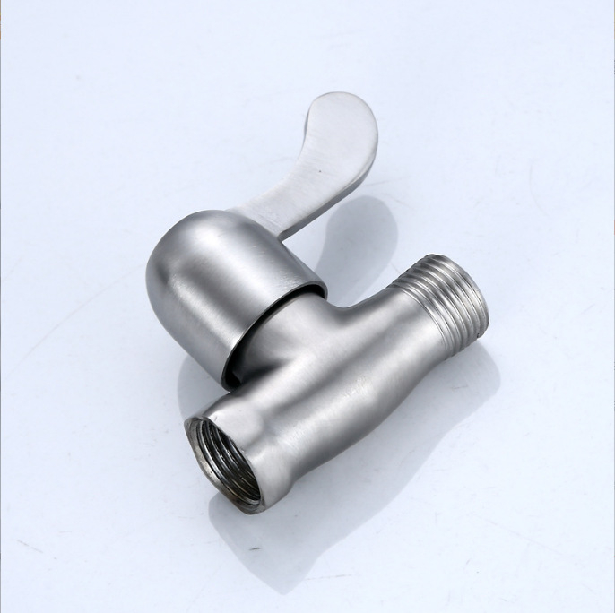 Bakarna 1/2-inčna ravna zatvarač, ugradnja u zid, brzo otvaranje, unutarnji i vanjski navoji