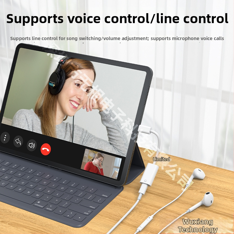 Type-C na Lightning slúchadlový adaptér pre Apple slúchadlá – univerzálna kompatibilita