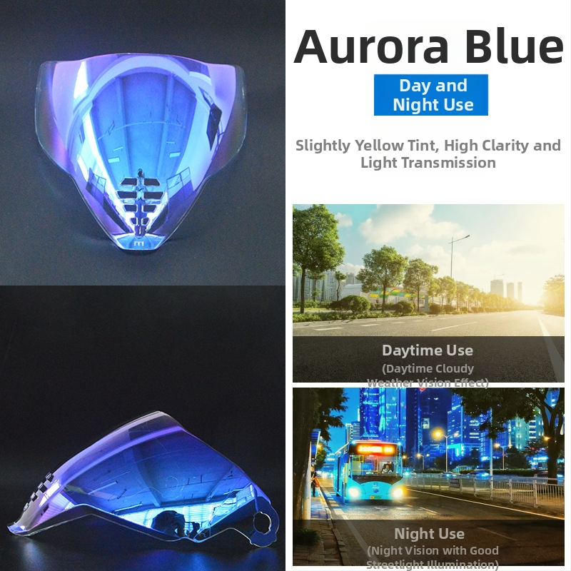 Šošovka na prilbu Ghost Face Airflite — HD elektroplátovaná šošovka, denno-nočná univerzálna kompatibilita, príslušenstvo k prilbe