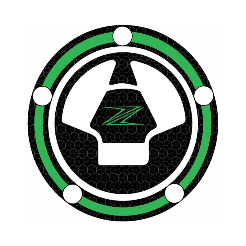 Naljepnica za poklop spremnika goriva Kawasaki Z750/Z800/Z1000 s protukliznim uzorkom u obliku ribje kosti