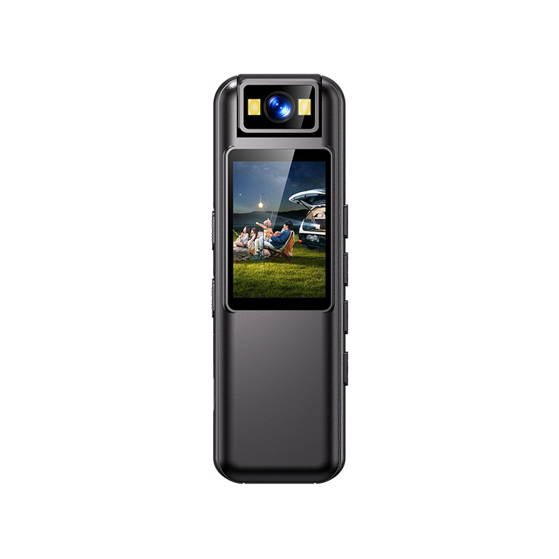 Ručna vanjska HD kamera s zaslonom i magnetskim stražnjim klipom (1080P, rotirajuća, 30fps, Type-C, ugrađeni mikrofon)