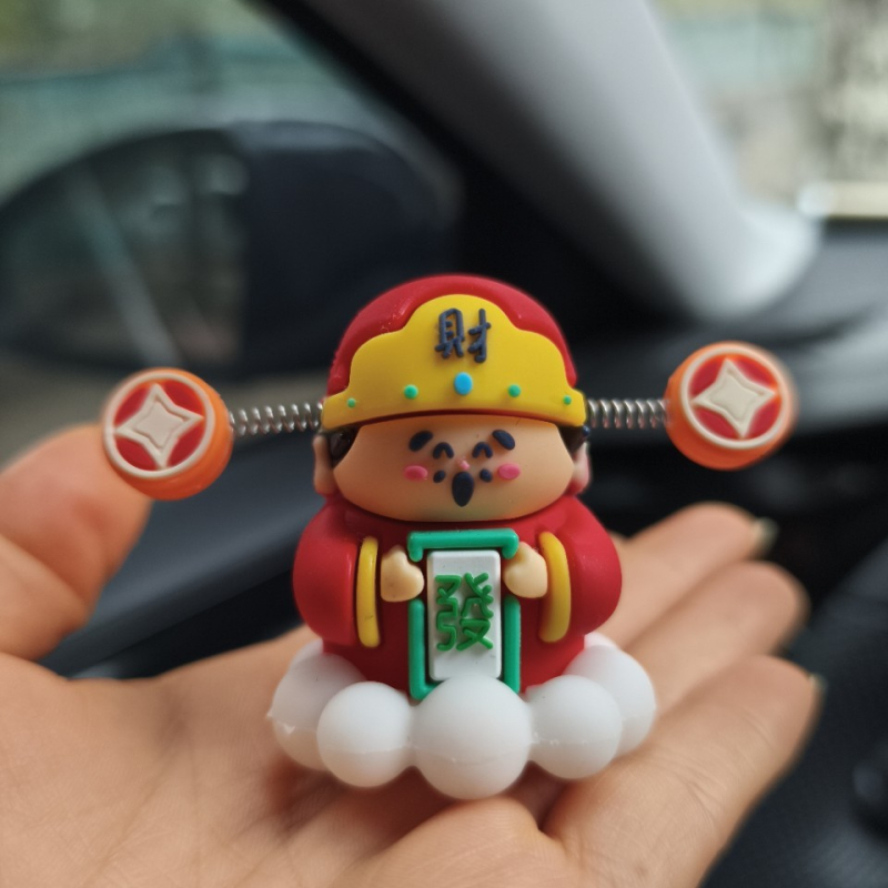 PVC figurica Boga bogatstva za ukrašavanje automobila i radnog stola