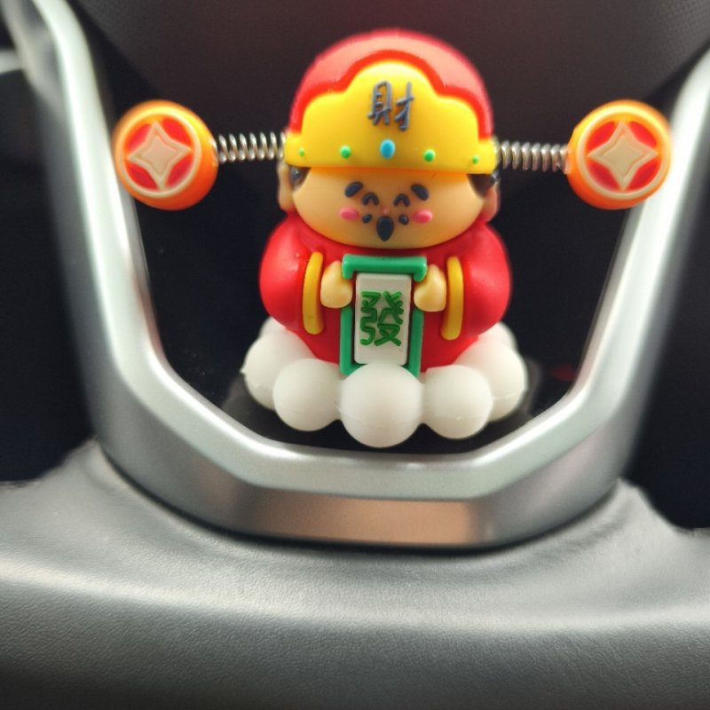 PVC figurica Boga bogatstva za ukrašavanje automobila i radnog stola
