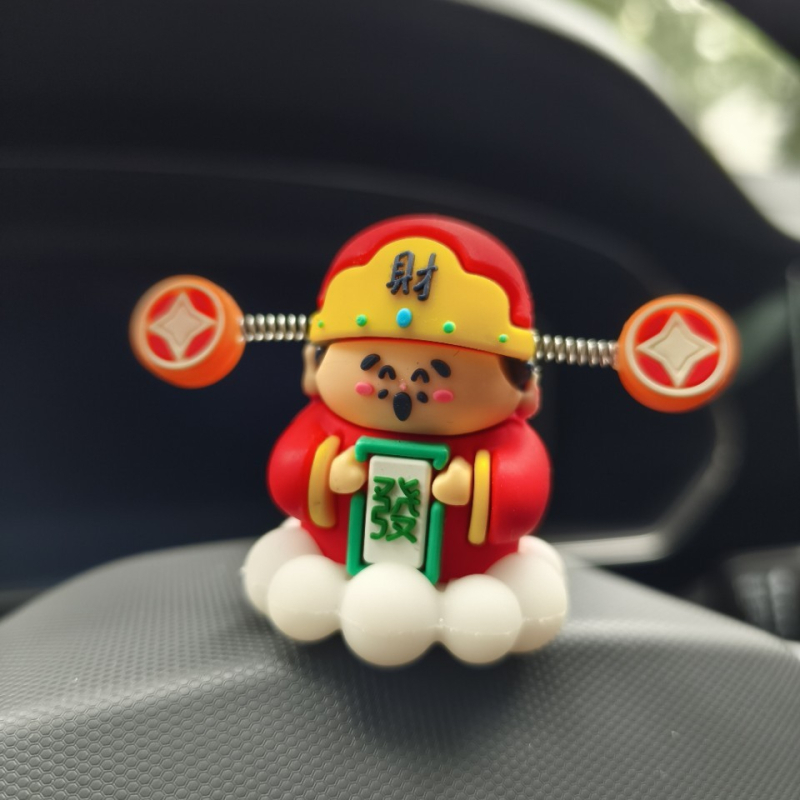 PVC figurica Boga bogatstva za ukrašavanje automobila i radnog stola