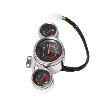 Panou de instrumente pentru motocicletă – Odometru, construcție metalică, ansamblu de instrumente