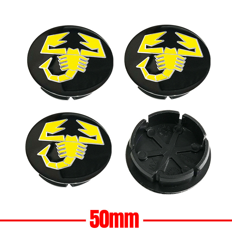 Fiat централна капачка за хъб за Abarth 500, Marea и Multipla – пластмасова