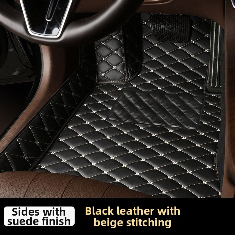 Kožni prostirci za automobil – potpuno pokrivanje vozačevog dijela, tepih s mrežicom od žice, za poseban automobil
