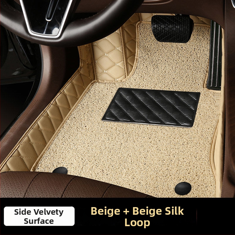 Kožni prostirci za automobil – potpuno pokrivanje vozačevog dijela, tepih s mrežicom od žice, za poseban automobil