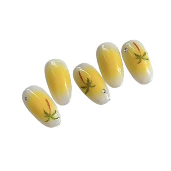 Наклейки за маникюр с мотиви кокосово дърво и камера, шарки Cross, Rose и Tulip, стандартна опаковка