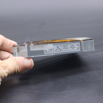 Θήκη αρωματισμού αυτοκινήτου με κρυστάλλινη βάση (Γυαλί; Απλός σχεδιασμός; Kitang Crystal; Κυβοειδές σχήμα; Απομάκρυνση οσμών)