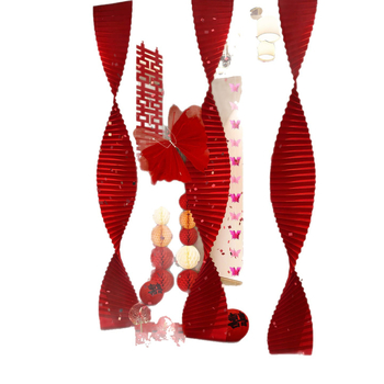 Set dekoracija prostora za vjenčanje — rekviziti od trake, marka Gong Huang, za vjenčanje