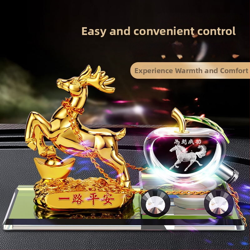 Διακοσμητικό αυτοκινήτου για άρωμα, κρυστάλλινο υλικό, μοντέρνος σχεδιασμός, αρωματοθεραπεία, Jing xinyi.