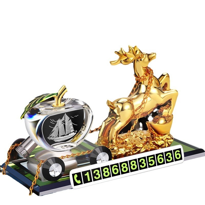 Διακοσμητικό αυτοκινήτου για άρωμα, κρυστάλλινο υλικό, μοντέρνος σχεδιασμός, αρωματοθεραπεία, Jing xinyi.