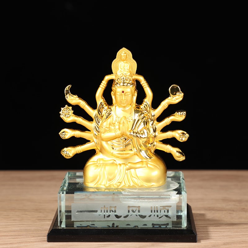 Διακοσμητικό αυτοκινήτου για αρωματικό σε θέση καθίσματος – γυάλινο διακοσμητικό με κινεζικό παραδοσιακό ύφος και δοχείο αρώματος από κράμα ψευδαργύρου, Wen Xuan