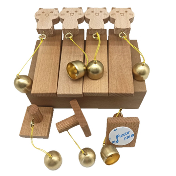 Pandantiv pentru decorul soneriei de ușă – DIY clopot de vânt, metal, lucrat manual, frezare și lustruire