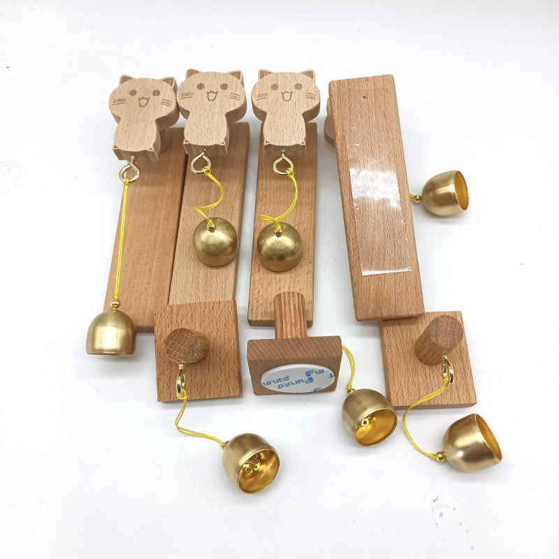 Pandantiv pentru decorul soneriei de ușă – DIY clopot de vânt, metal, lucrat manual, frezare și lustruire