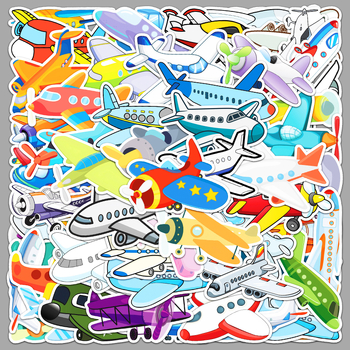 Set de autocolante pentru husă de telefon și sticlă — 51 autocolante graffiti cu avioane. Brand: Poetry; Lipire: Da; Acord IP: Nu; Stil: Lovable wind; Proces: imprimare, offset