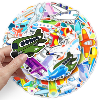 Set de autocolante pentru husă de telefon și sticlă — 51 autocolante graffiti cu avioane. Brand: Poetry; Lipire: Da; Acord IP: Nu; Stil: Lovable wind; Proces: imprimare, offset