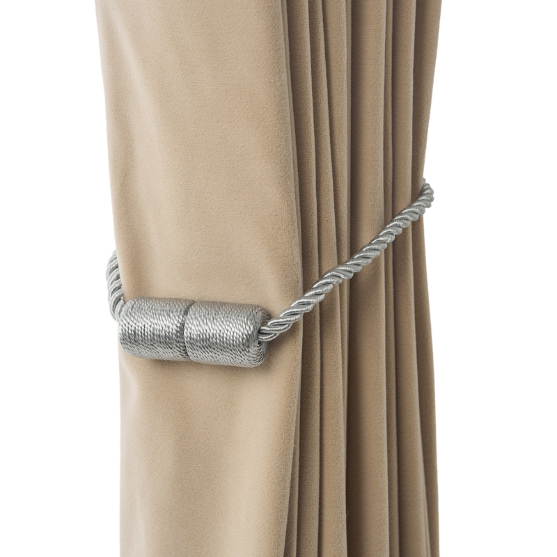 Curea magnetic cilindrică pentru perdea, design fără găuri, material: magnet, fir poliester; personalizabil; marcă privată autorizată; stil modern minimalist