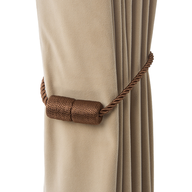 Curea magnetic cilindrică pentru perdea, design fără găuri, material: magnet, fir poliester; personalizabil; marcă privată autorizată; stil modern minimalist