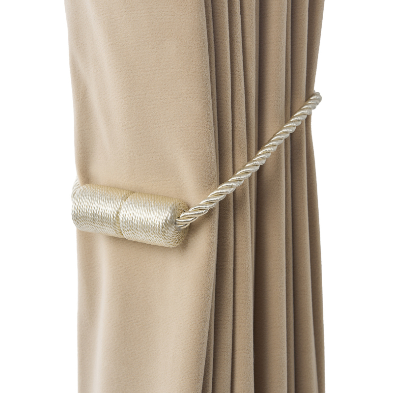 Curea magnetic cilindrică pentru perdea, design fără găuri, material: magnet, fir poliester; personalizabil; marcă privată autorizată; stil modern minimalist