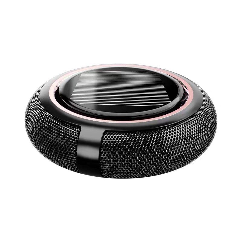 Solarni napajan auto osvježivač zraka u kutiji s rotirajućim raspršivačem mirisa i tekućinom za dopunu, model A095