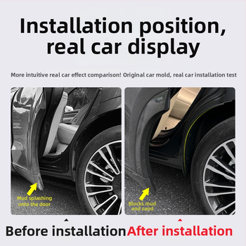 Liner blatníkov pre Wenjie M7 – predné a zadné ochranné panely kolies, z plastu, kompatibilné s modelmi 24–25