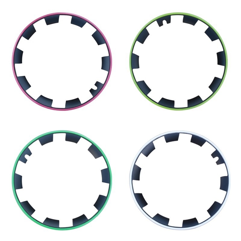 Inel de protecție pentru capacele de jantă Tesla Model Y, anti-zgâri, modificare a aspectului, plastic