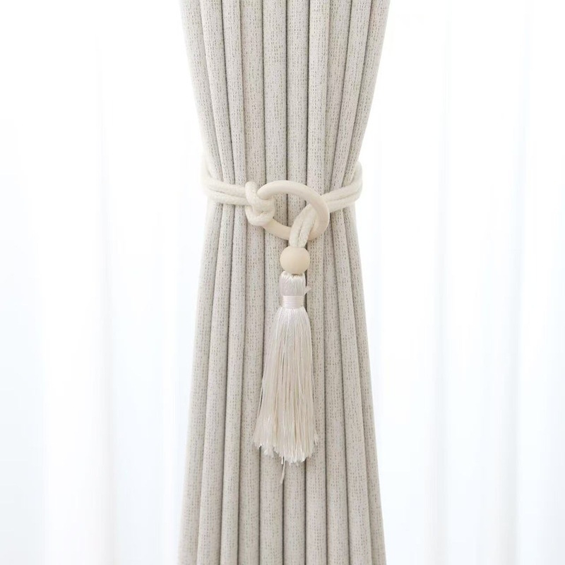 Cârlige pentru perdea, material textil, stil modern minimalist, reglabil, cu spațiu de depozitare