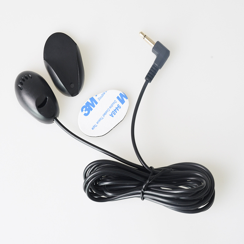 Auto Bluetooth mikrofon s ljepilnim držačem, kondenzatorski mikrofon, Bluetooth 2.1, raspon frekvencija 100 Hz–20 kHz, SNR ≥ 70 dB, kabel 3 m