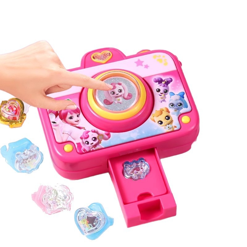 Qian xier DIY Sticker Stroj za djecu — Simulirano nakit, Plastika, Za uzrast 4–6 godina