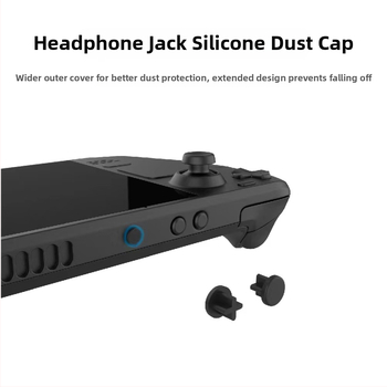 Set ochrany Steam Deck s prachovým zátkou, nálepkami na tlačidlá a touchpadom a silikónovými krytkami joystick GP-812