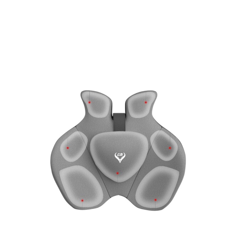 Autóba való emelőülés párna hátsó támasz és deréktámasz, töltet geese down, akril felület, nyári használat, szellőztetett, Chi Weng