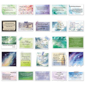 Munuo Autocolante autoadezive: 50 replici clasice din filme și fraze personalizate pentru filme/TV, pentru chitară, birou, frigider și cameră. Stil: drăguț; Model: replici clasice din filme, periferice de film/TV; Tehnică: imprimare, offset