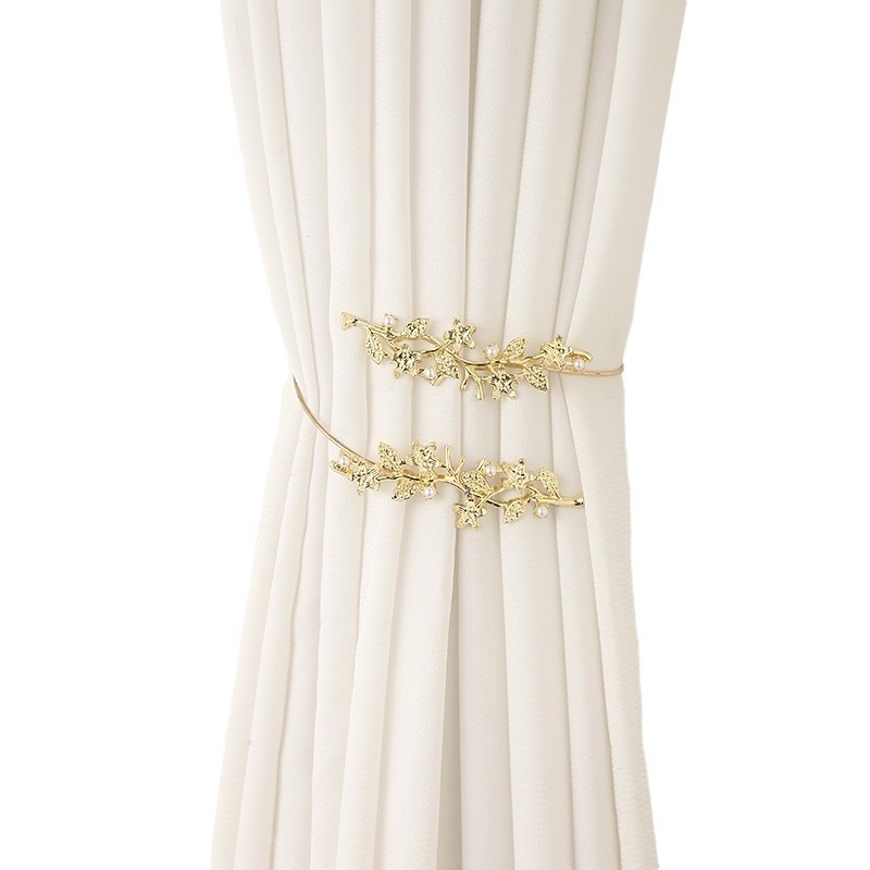 Șnur pentru perdea metalic, stil modern minimalist, reglabil, Fan Yutong