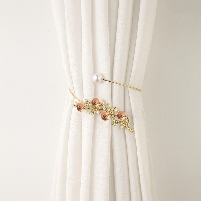 Șnur pentru perdea metalic, stil modern minimalist, reglabil, Fan Yutong