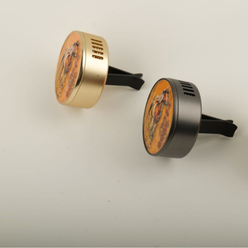 Difuzor pentru ventilația auto - Zinc Alloy, parfum Cologne, montaj în ventilul de aer, decorare și eliminare a mirosurilor
