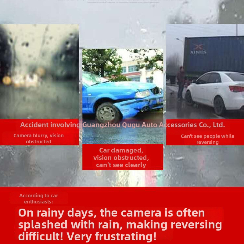 ABS ochranný štít pre cúvaciu kameru pre Lexus ES (2018+), ES200/260/300h – montáž lepením