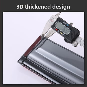 Univerzalni akrilni zaštitnik kiše za automobil, Ming Shang, za model Yinglang, prilagodljivo obavljanje, ugradnja kuka ili kopča, paket od 4 komada